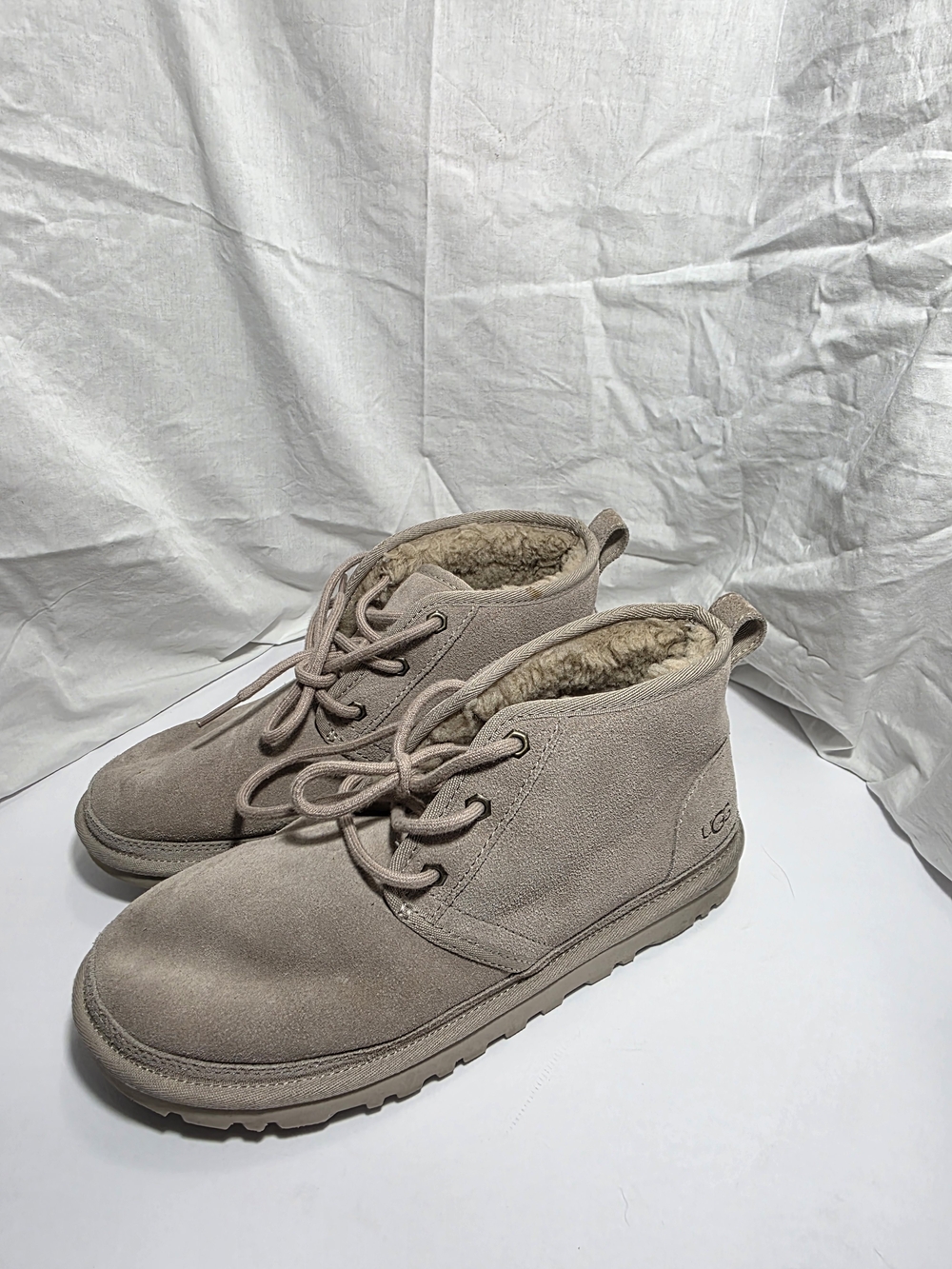 UGG Men's Neumel Waterproof Suede Chukka Boot in Taupe